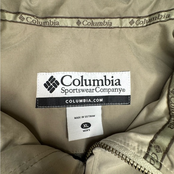 Men’s Columbia Beige Jacket - NWOT - Picture 2 of 4